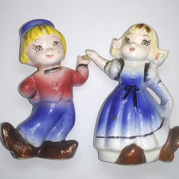 #5 Dutch Boy and Girl Salt and Pepper Shaker - Picture 1 of 1